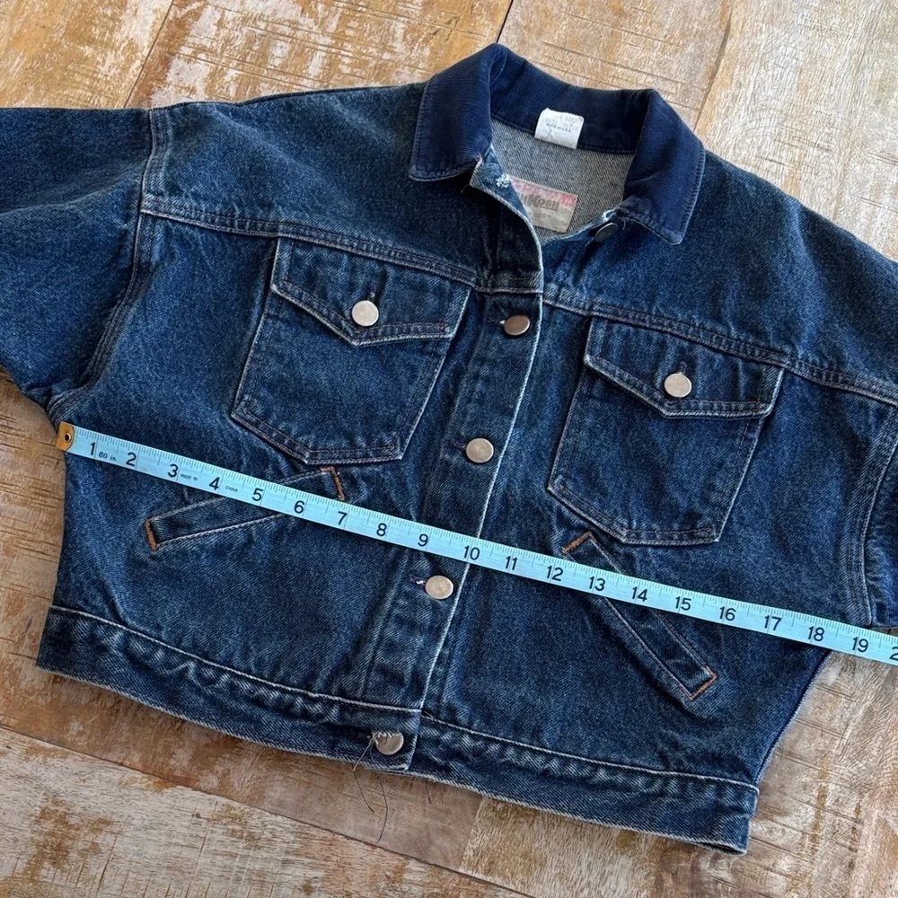 Vintage OshKosh Kids Oversized Denim Jacket size 7